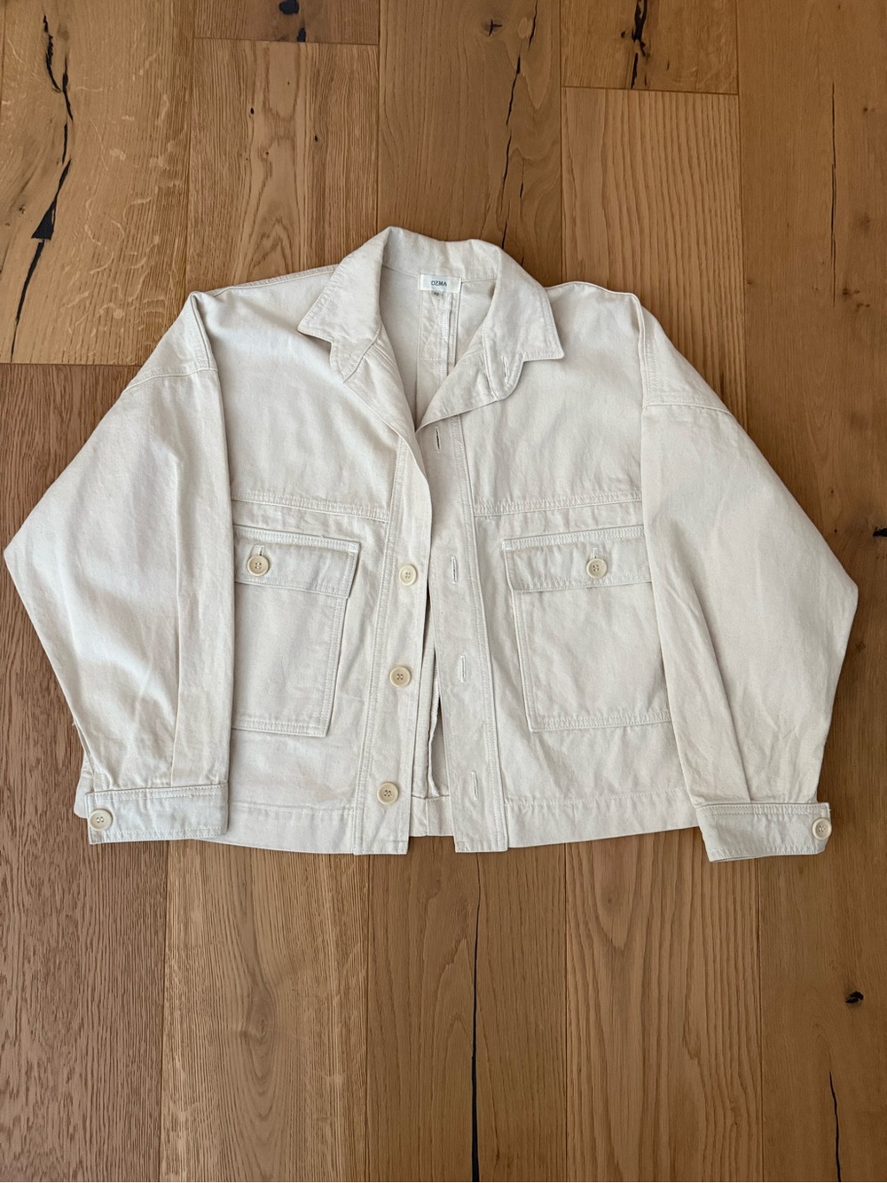 Ozma Parke Jacket in Putty - Picture 2 of 12